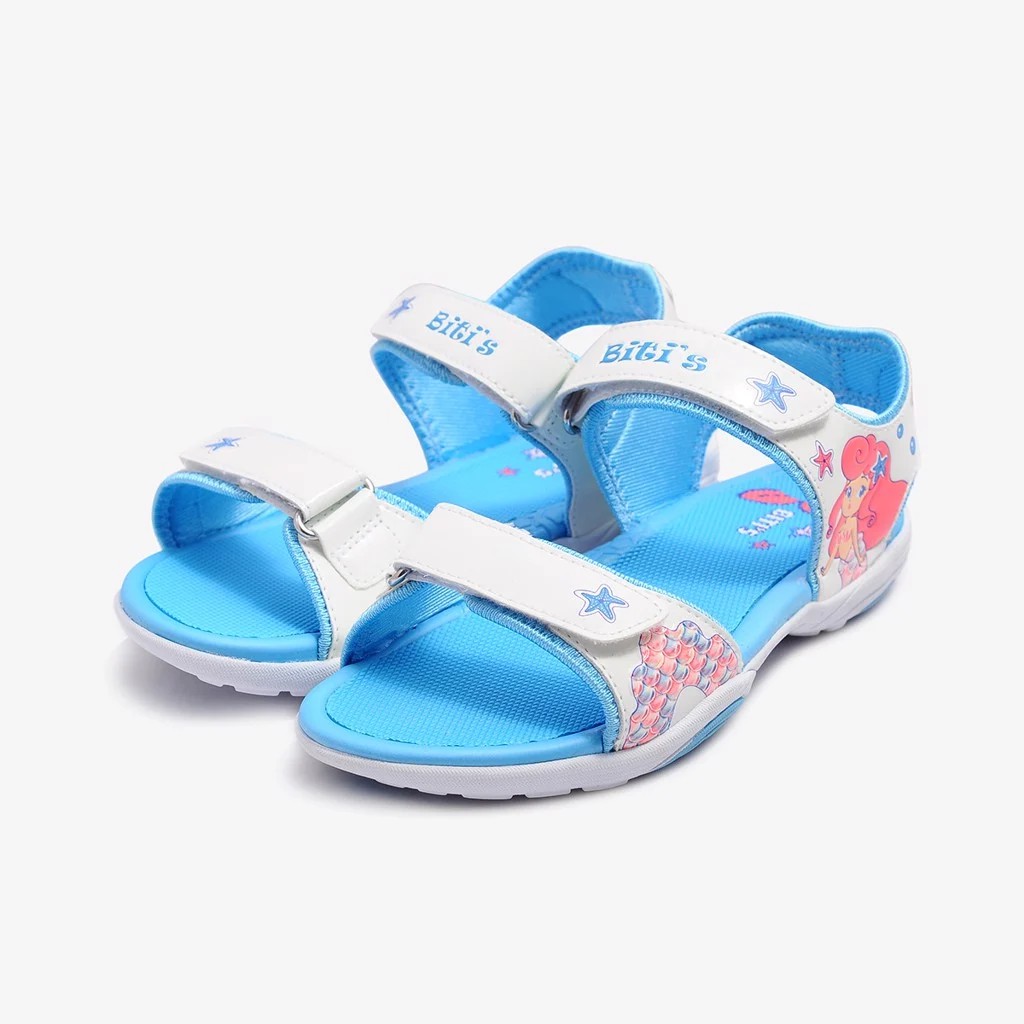 Sandal Si Cao Su Bé Gái Biti's - DRG000700 Xanh Dương