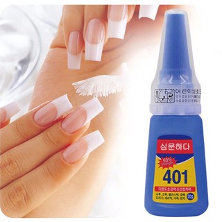 Keo 401 BYB chính hãng chuyên gắn móng, gắn đá trang trí ( Lọ to 20G ) - Carton Nail