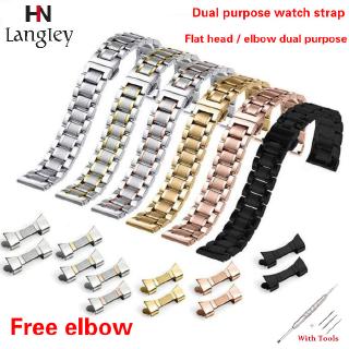  Dây Đồng Hồ Bằng Thép Không Gỉ 12 14 16 18 19 20 21 22 24mm