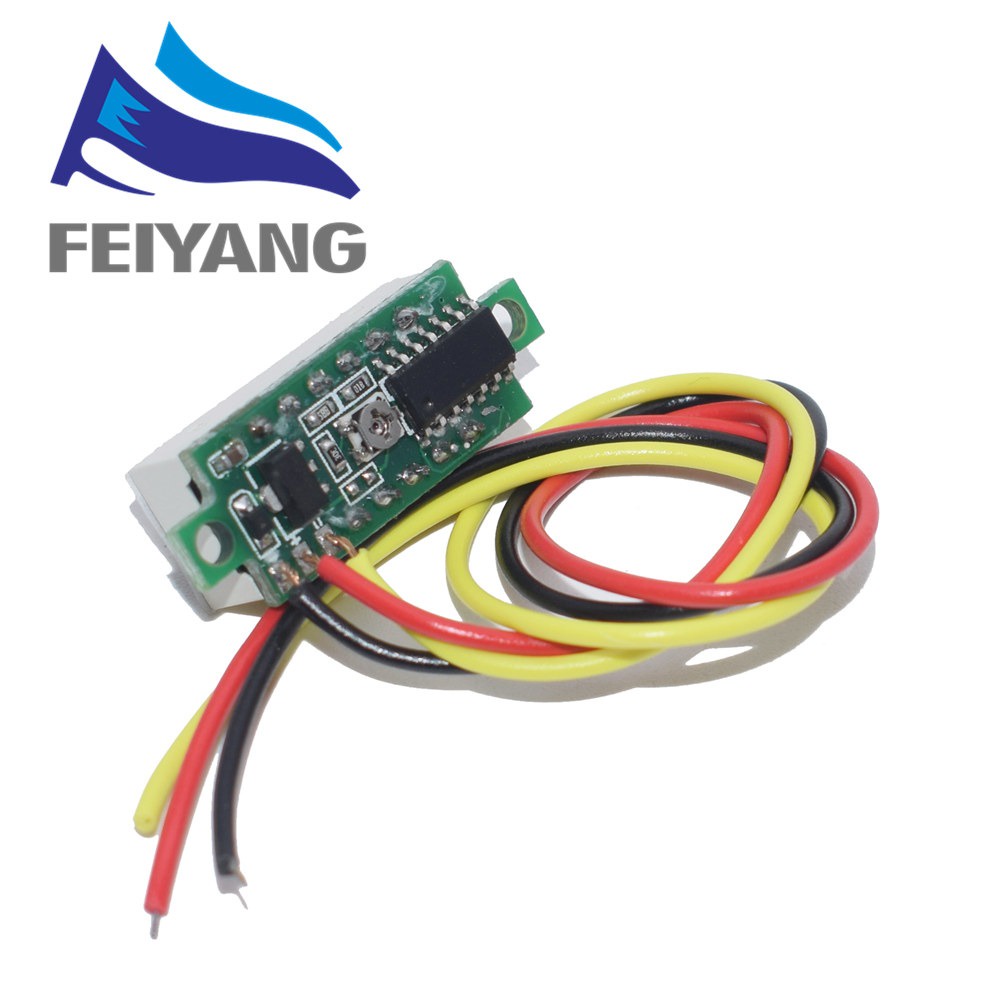 Vôn Kế Kỹ Thuật Số Mini 0.28 Inch 2.5V-40V