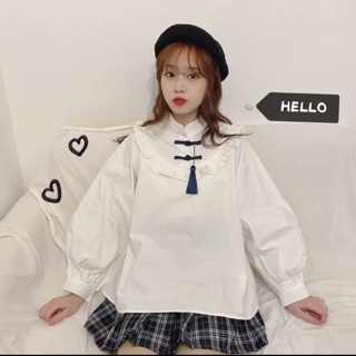 Áo sơ mi kiểu cách tân phong cách ulzzang