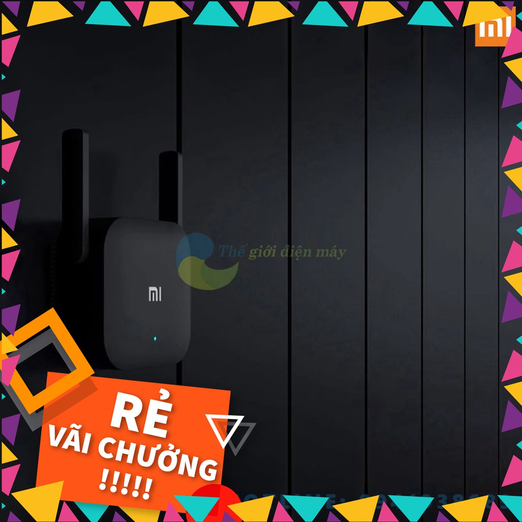 [SALE] Thiết bị kích sóng Xiaomi Wifi Repeater Pro 2 râu băng thông 300mbps BH 6 tháng .