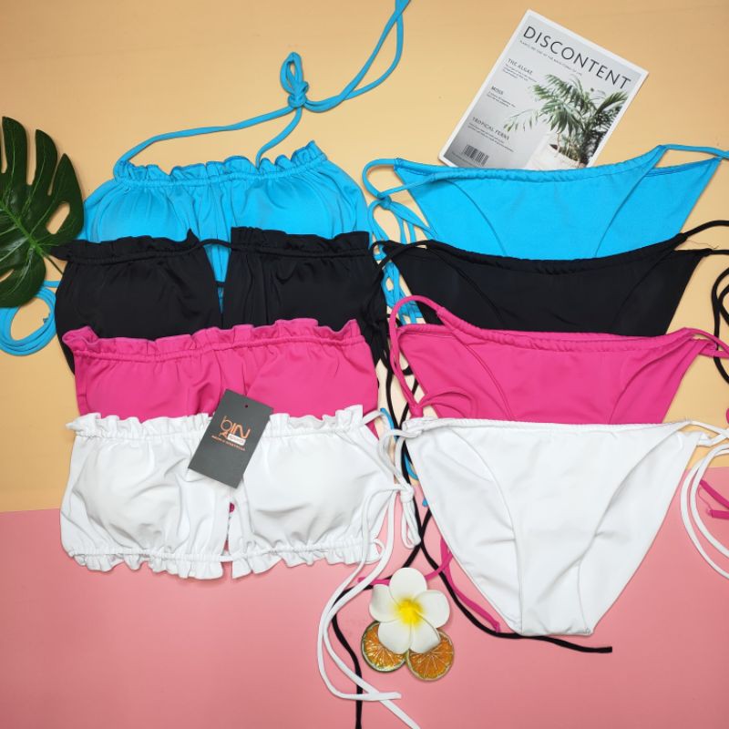 [Mã WASTUP giảm 10% tối đa 30K đơn 99K] Bikini Nữ Hai Mảnh Quần Tam Giác Mút Mỏng Sexy Freesize Bin Sports BHV083 | BigBuy360 - bigbuy360.vn