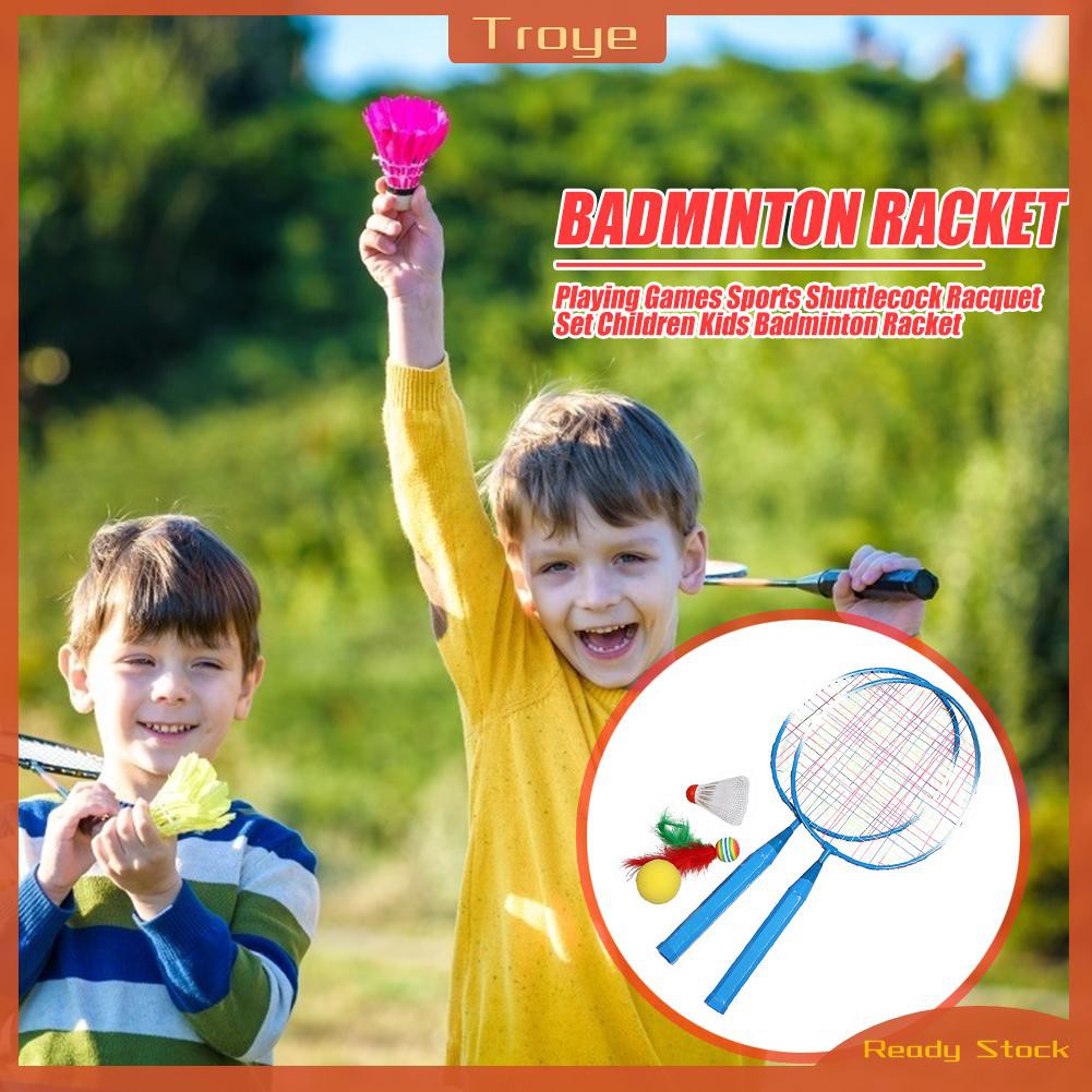 Bộ Vợt Đánh Cầu Lông Trong Nhà / Ngoài Trời Cho Bé