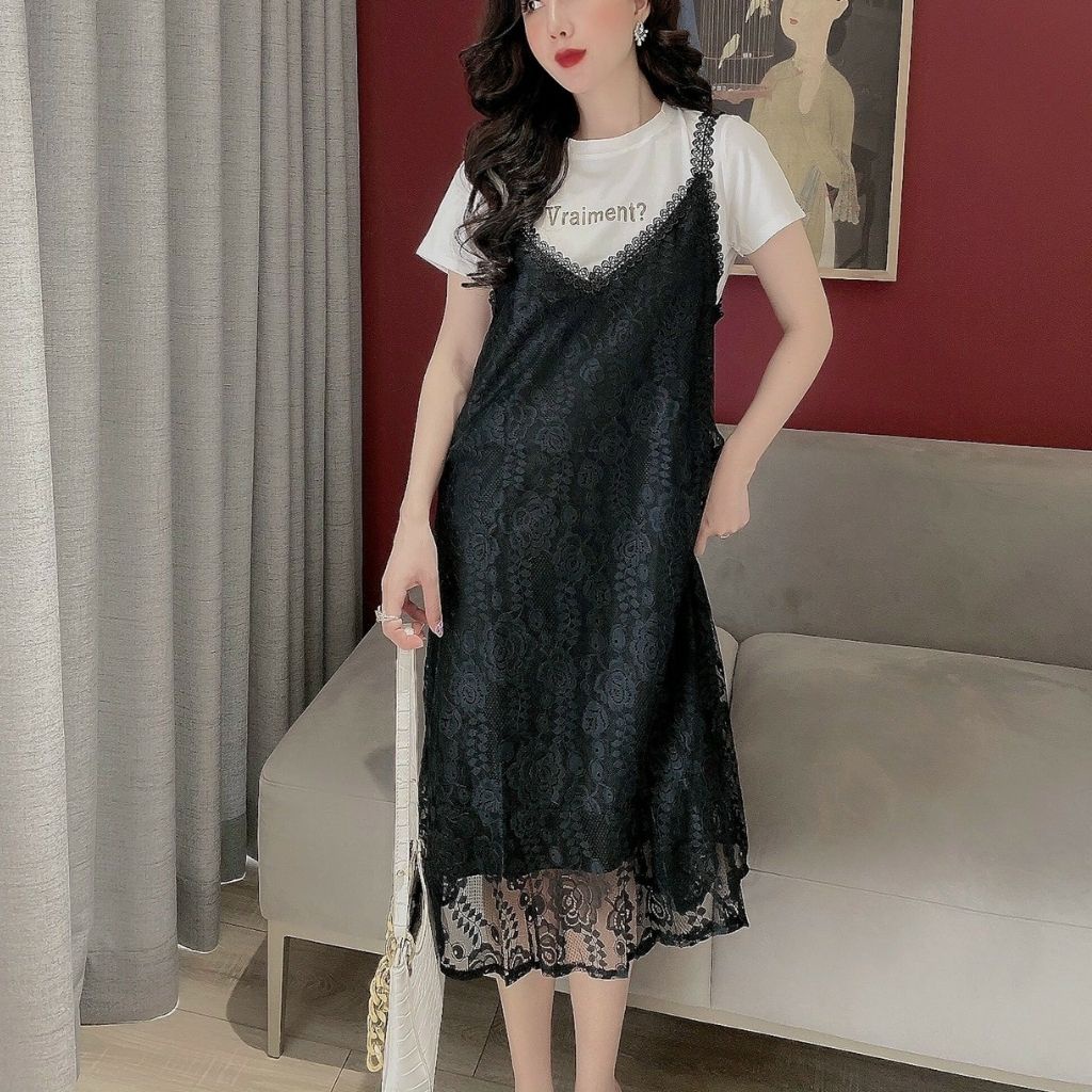 Yếm bầu kèm áo rời thời trang thiết kế MSP183 Mom and Baby