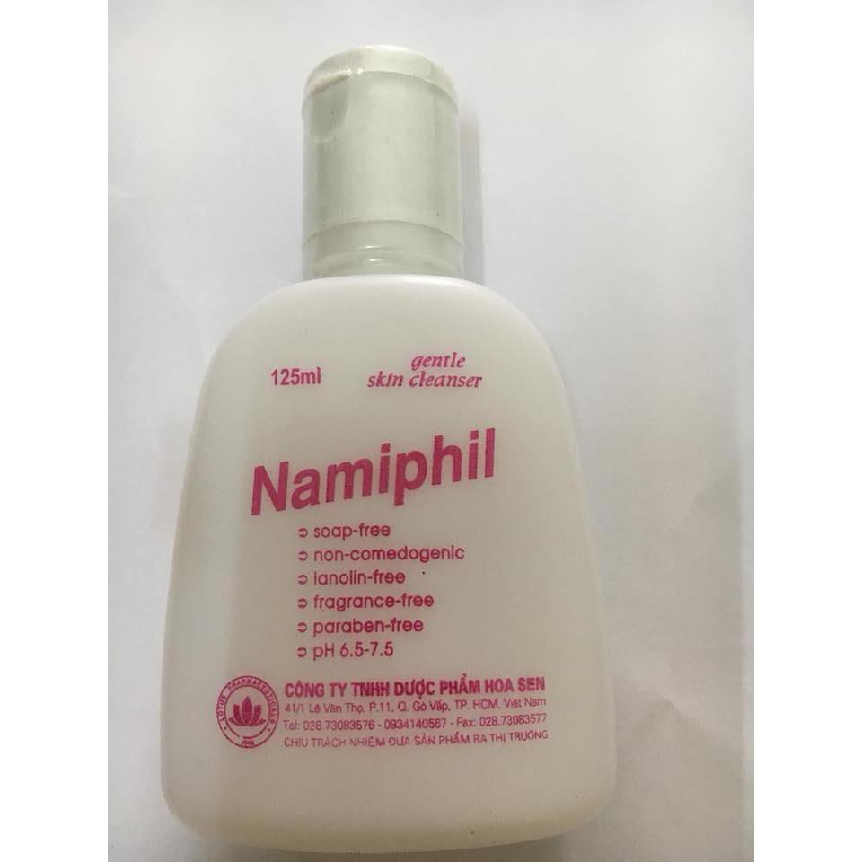 SỮA RỬA MẶT - NAMIPHIL 125ML