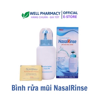 Bộ bình rửa mũi kèm muối NasalRinse