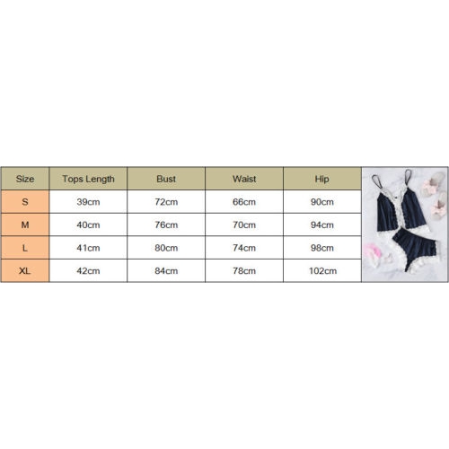 Bộ đồ pajamas quyến rũ chất liệu lụa satin áo 2 dây + quần ngắn phối ren cho nữ