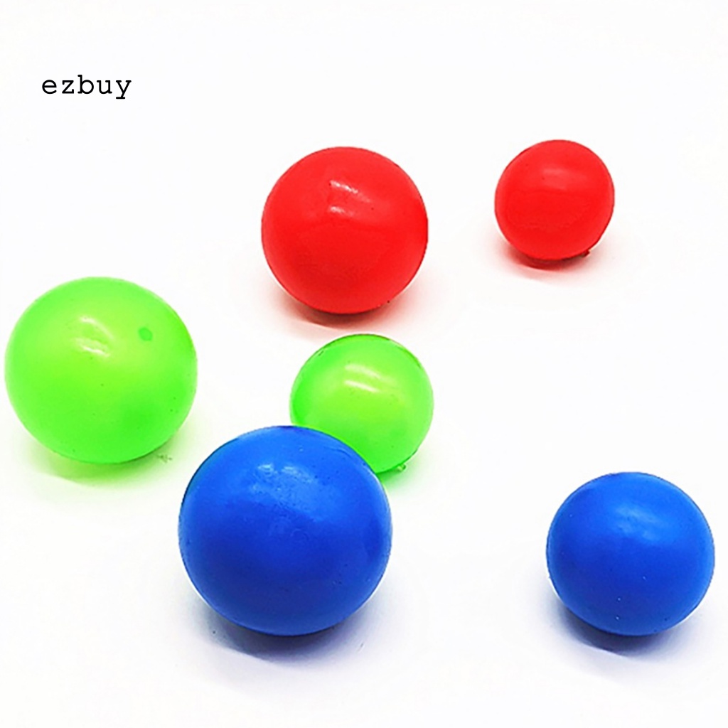 [EY] Đồ Chơi Bóng Dính Trần Nhà Giảm Căng Thẳng Phát Sáng Trong Bóng Tối