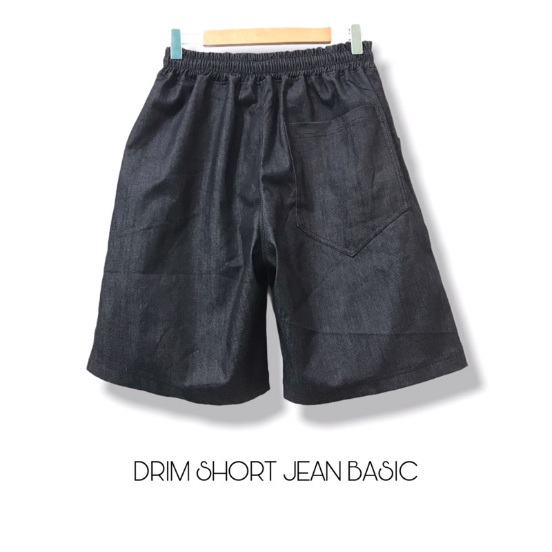 Quần short Unisex nam nữ Drim-Short basic(bảo hành đổi 1)(túi jean đen)(design and made by Drimwe)
