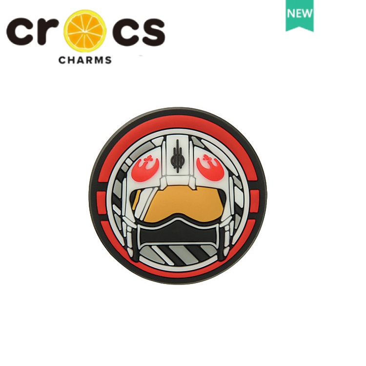 Khóa Cài Giày crocs Hình Tàu Vũ Trụ Phi Hành Gia Trang Trí Trên Cùng DIY