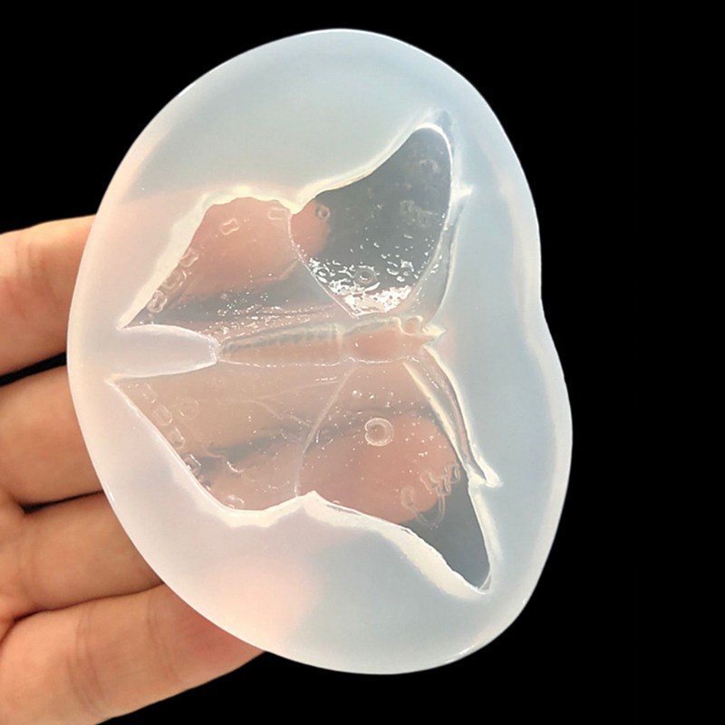 Khuôn Silicone Hình Bướm Làm Mặt Dây Chuyền Thủ Công Diy