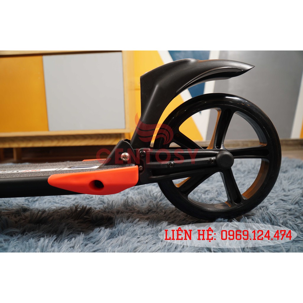 Xe Trượt Scooter Người Lớn Cao Cấp Centosy - 301 Đen