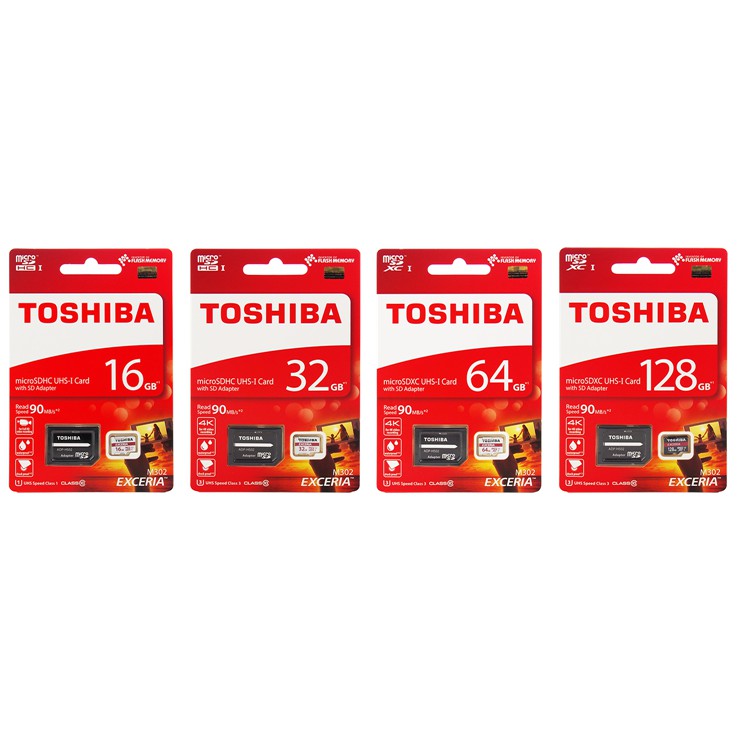 Thẻ Nhớ Micro SD Toshiba 8G, 16GB,32GB, 64GB chính hãng