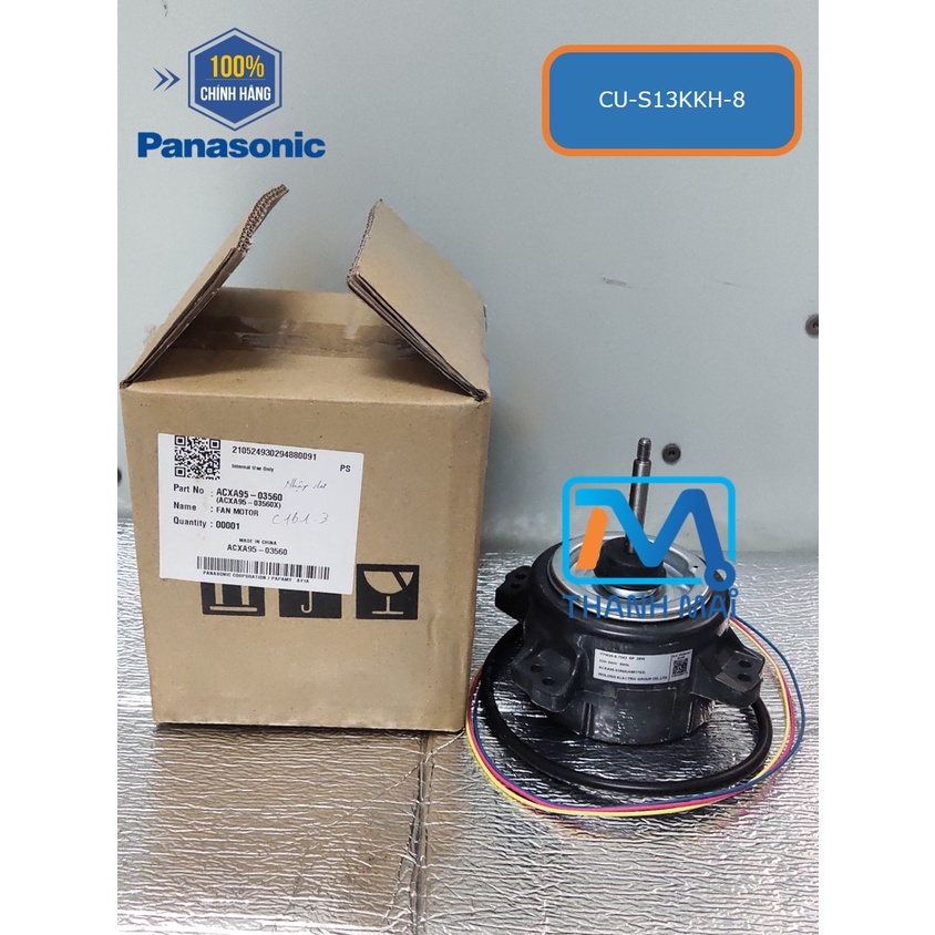 Motor quạt dàn nóng máy lạnh Panasonic S13KKH-8 chính hãng