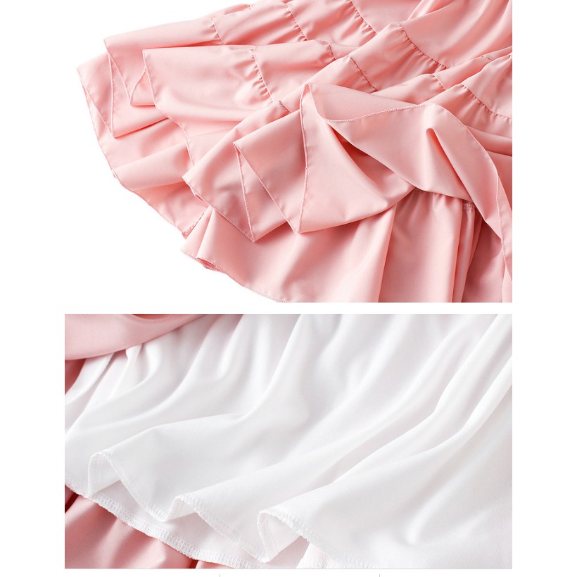 Chân váy dáng dài Vintage dễ thương VAY134 free size