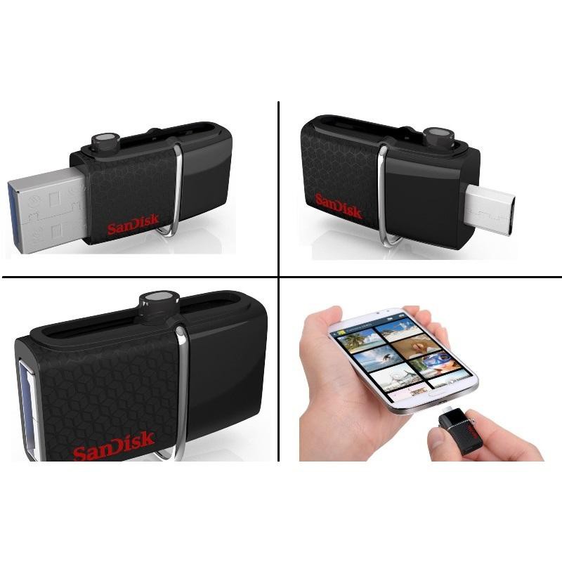 USB OTG Sandisk 3.0 Ultra Dual 32GB 150MB/s