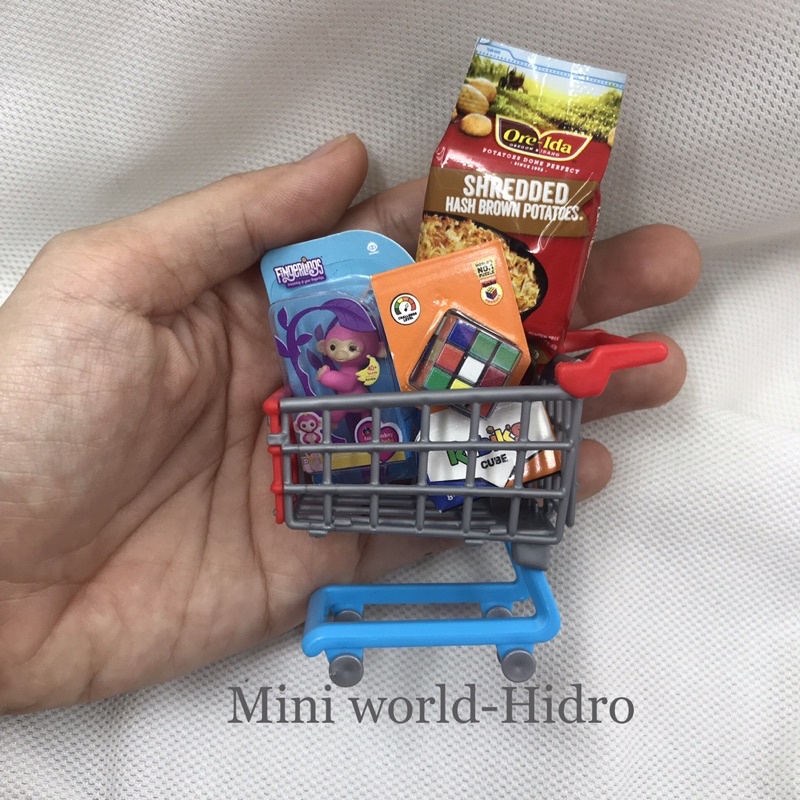 Đồ chơi toy mini brands chính hãng. Đồ chơi, thức ăn thực phẩm siêu thị thu nhỏ phụ kiện cho búp bê combo