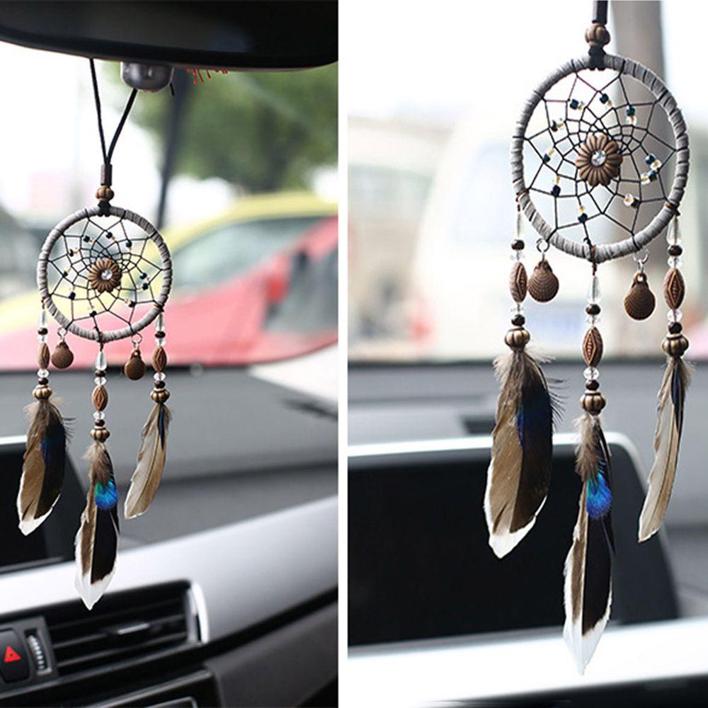 1 Chuông Gió Dreamcatcher Bằng Nhựa PC Treo Trang Trí Xe Hơi