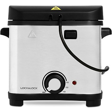 Nồi chiên ngập dầu Lock&Lock chính hãng Deep Fryer EJF716SLV 230-240V 50 Hz công suất 800-900W