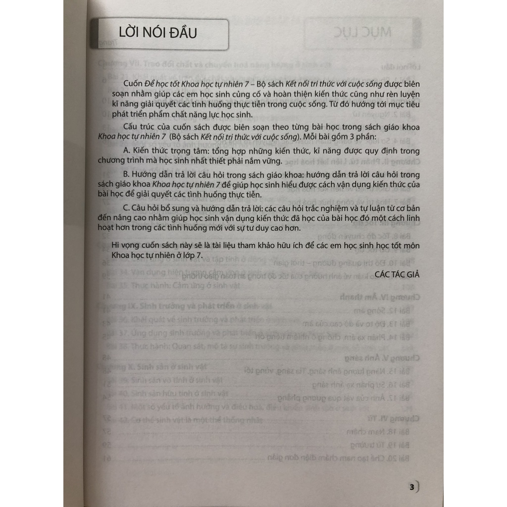 Sách - Để học tốt Khoa học tự nhiên 7 (Kết nối tri thức với cuộc sống)