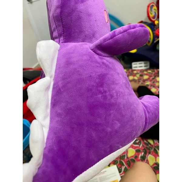 Gối kê cổ hạt đậu biến hình khủng long-  2in1  - hàng khuyến mai mãi Pediasure