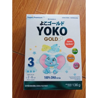 Sữa YoKo hộp giấy 136g