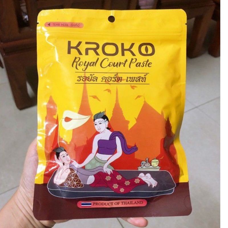 Chỉ Bán ChuẩnMiếng Dán Giảm Đau Thải Độc KROKO ROYAL Thái Lan