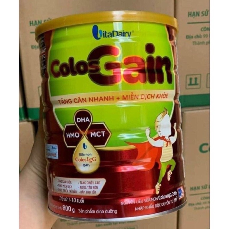 Sữa ColosGain 1+ lon 800g