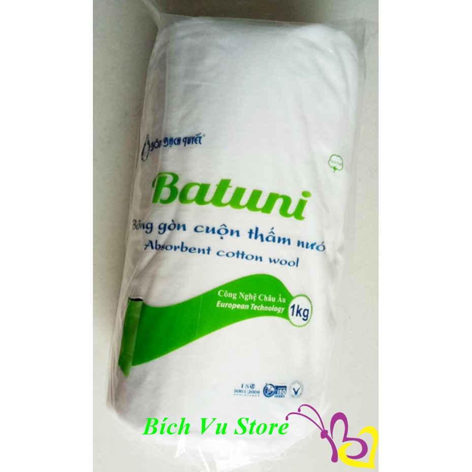 Bông gòn Bạch tuyết Batuni (500gram)