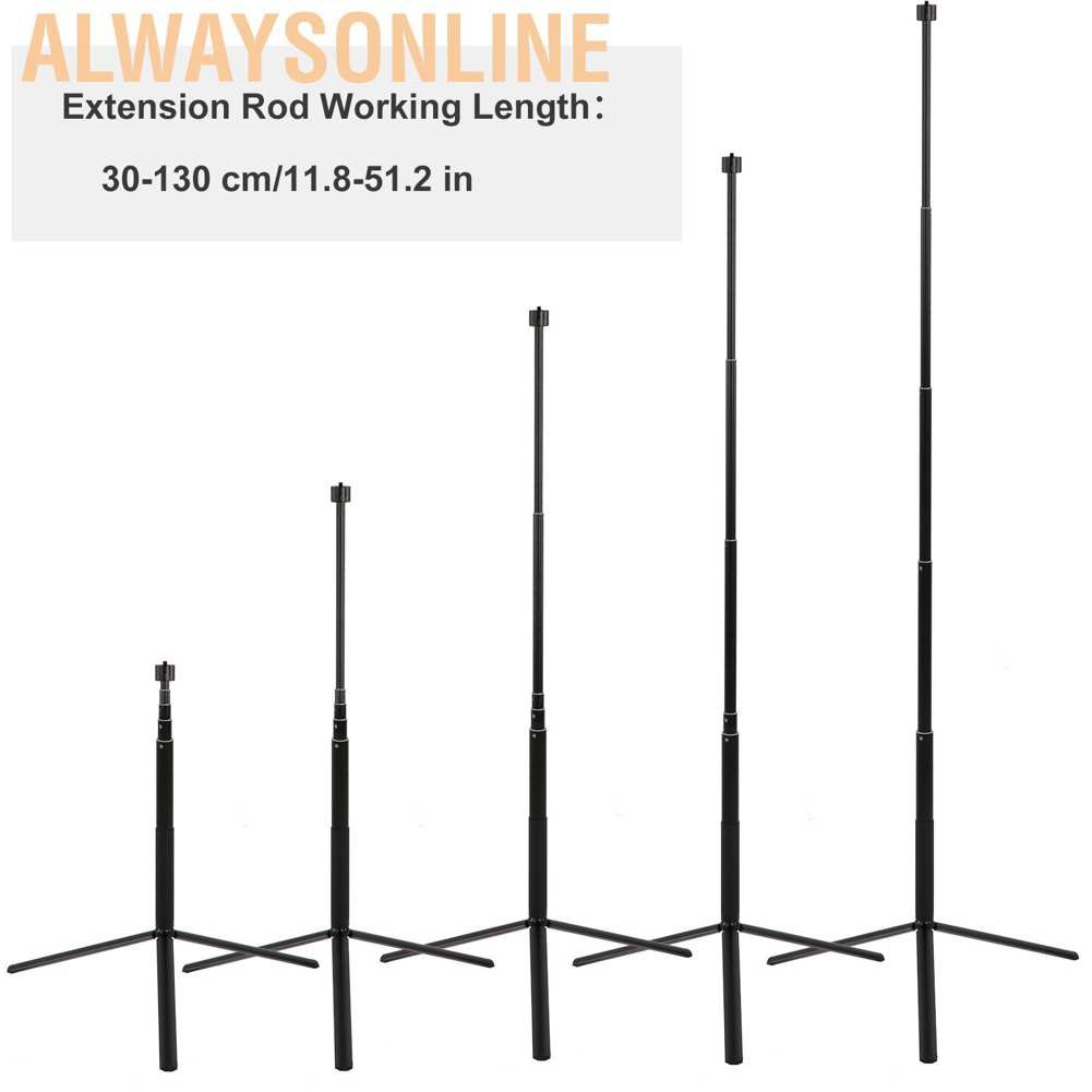 Gậy Chụp Ảnh Tự Sướng Alwaysonline Dài 130cm