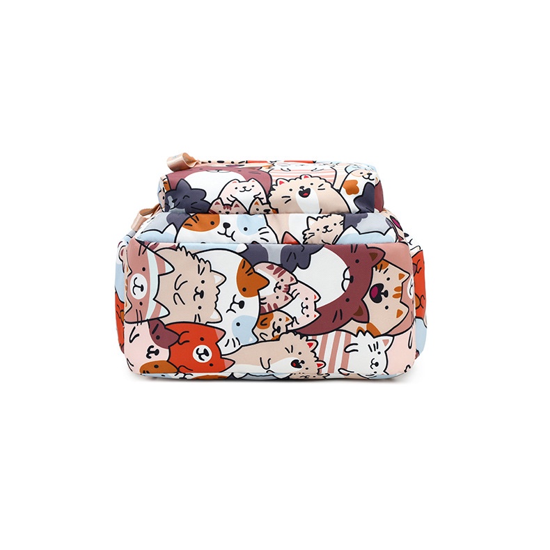 Balo đi học in họa tiết dễ thương kích thước 15.6 inch cho nữ