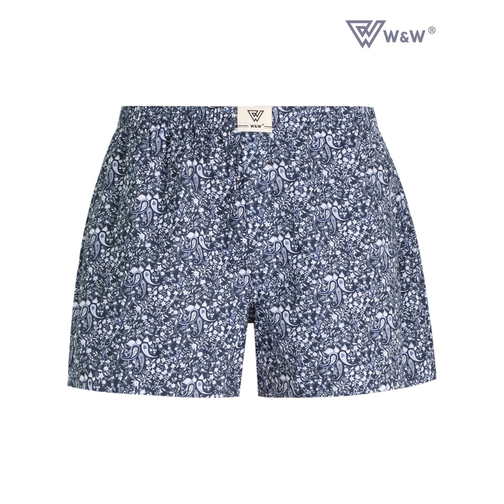 Quần Đùi Nam W&W 100% Cotton Mỏng Nhẹ Thoáng Mát - Thấm Hút Mồ Hôi- WSH16