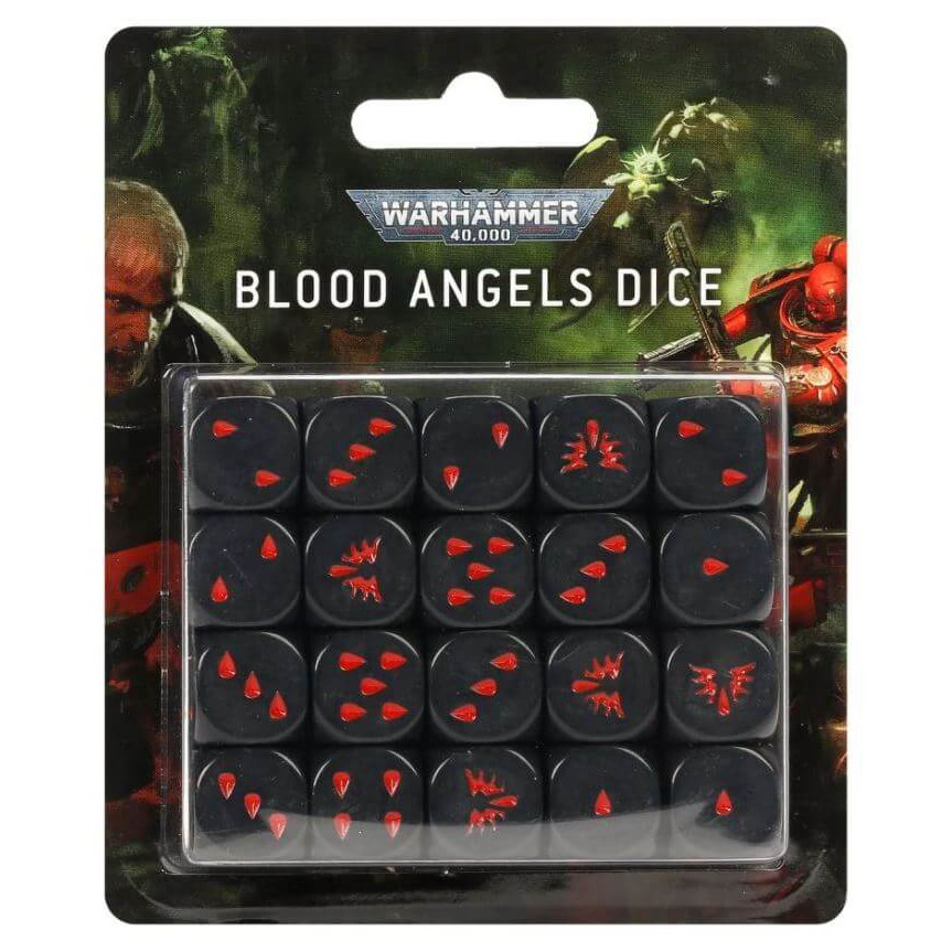 Xúc xắc Warhammer 40,000 - Blood Angels Dice Set