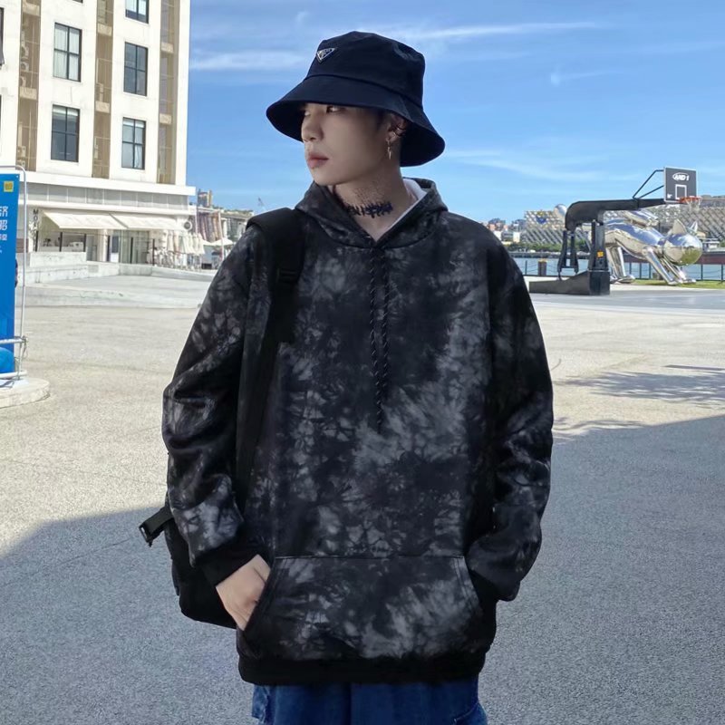 Áo hoodie dáng rộng Jianyichao thời trang phong cách Hàn Quốc cho nam | BigBuy360 - bigbuy360.vn