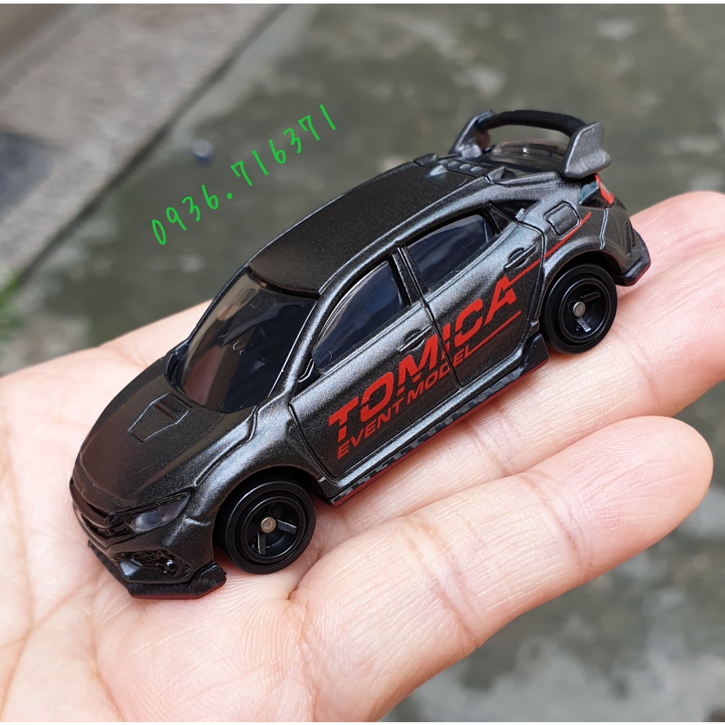 Mô hình siêu xe H o n d a C i v i c xám phiên bản sự kiện tomica Nhật Bản