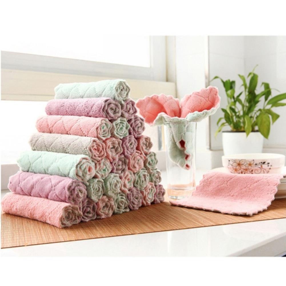 khăn lau tay đa năng  sét 10 siêu thấm 2 mặt ( tuyển khách sỉ)