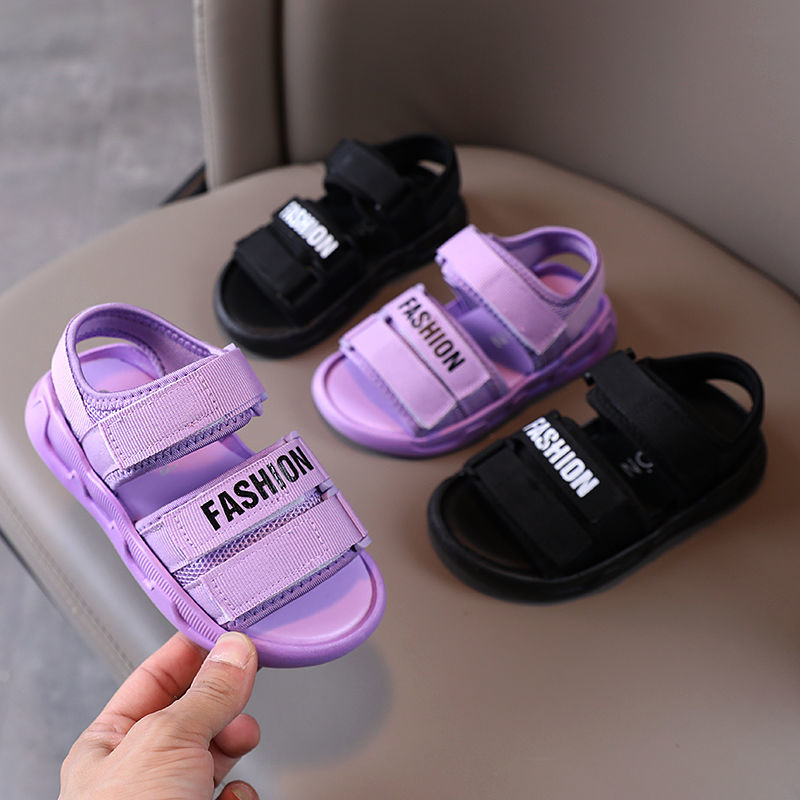 Cậu bé sandals cô gái mới giày học sinh giày thể thao hàn quốc dép mềm PAPAYA0031