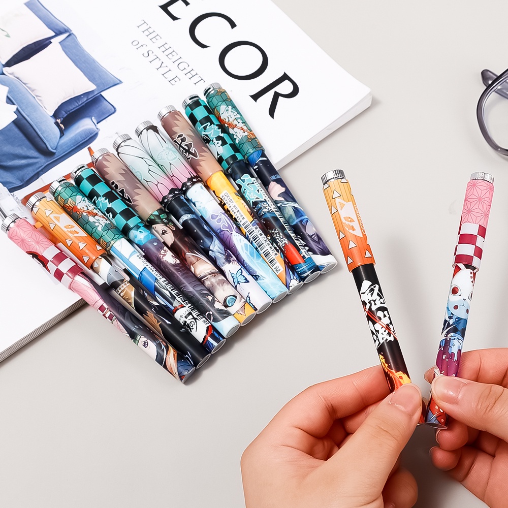 Bút Bi Lăn Có Đèn LED Phát Sáng Chống Trượt Giảm Căng Thẳng