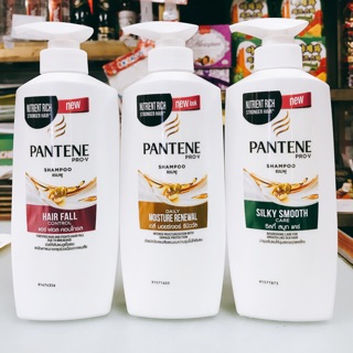 DẦU GỘI PANTENE 450ML THÁI LAN SILKY SMOOTH/ DAMAGE CARE/ LONG STRONG