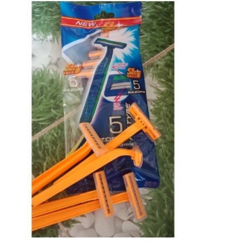 SET 5 CÂY  Dao cạo râu bịch