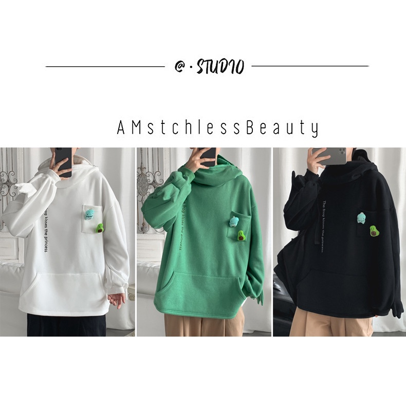ÁO HOODIE ẾCH KHOÁ MIỆNG SIÊU CUTE 😂😂 | BigBuy360 - bigbuy360.vn