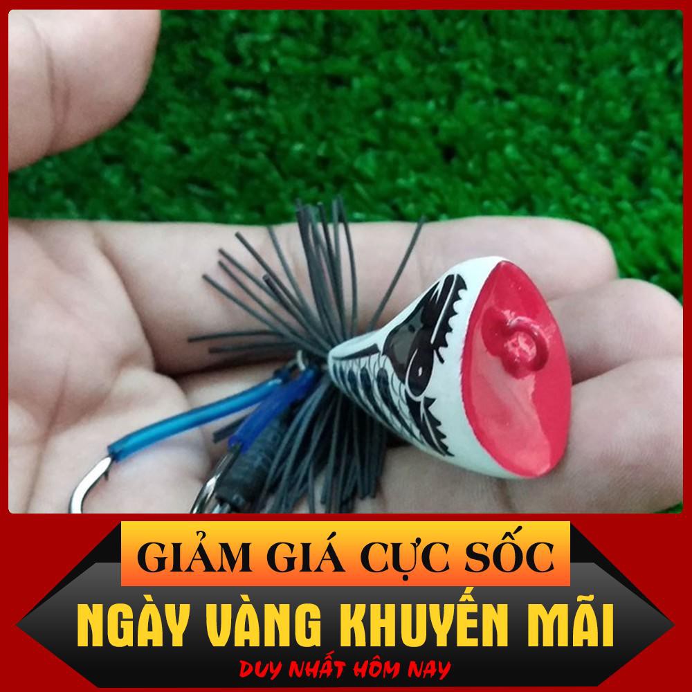 [Siêu Sốc] Chăm KA - NL01 Mồi nhái giả câu lure cá lóc hiệu quả Thái Lan - bằng gỗ