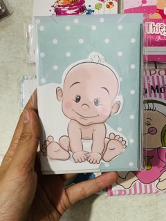 Thiệp mời sinh nhật / thôi nôi (5c/xấp)