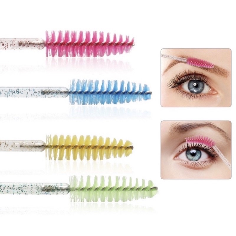 1 cây chổi định hình lông mi,chổi chải mi,mày,trang điểm_sỉ nail mi