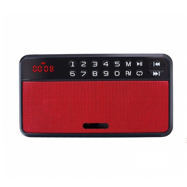 { BIG SALE } Loa Nghe Nhạc Mini Kiêm Đài Radio C-863 Hỗ Trợ Thẻ Nhớ, USB, FM Thiết Kế Nhỏ Gọn Tiện Lợi