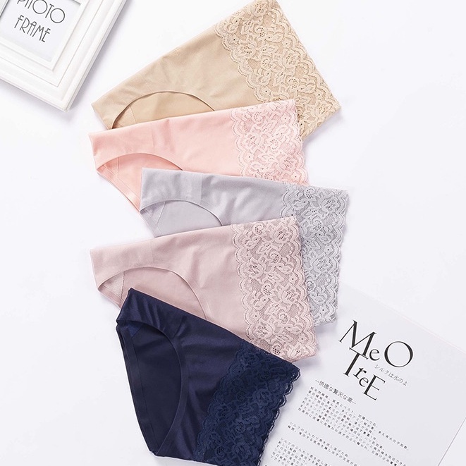 Quần lót nữ ren hoa cao cấp KIMCHIBIKINI đồ chíp nữ sexy thiết kế mềm mại nóng bỏng gợi cảm quyến rũ QL156