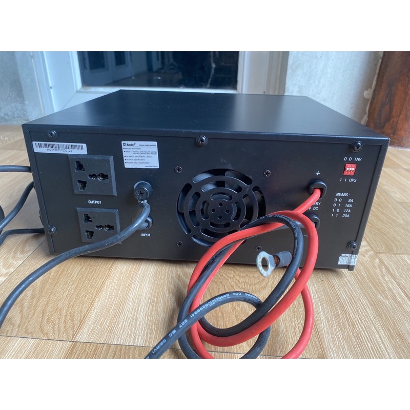 Bộ kích điện 24v lên 220v sine chuẩn 840w chính hãng ổn áp ruler