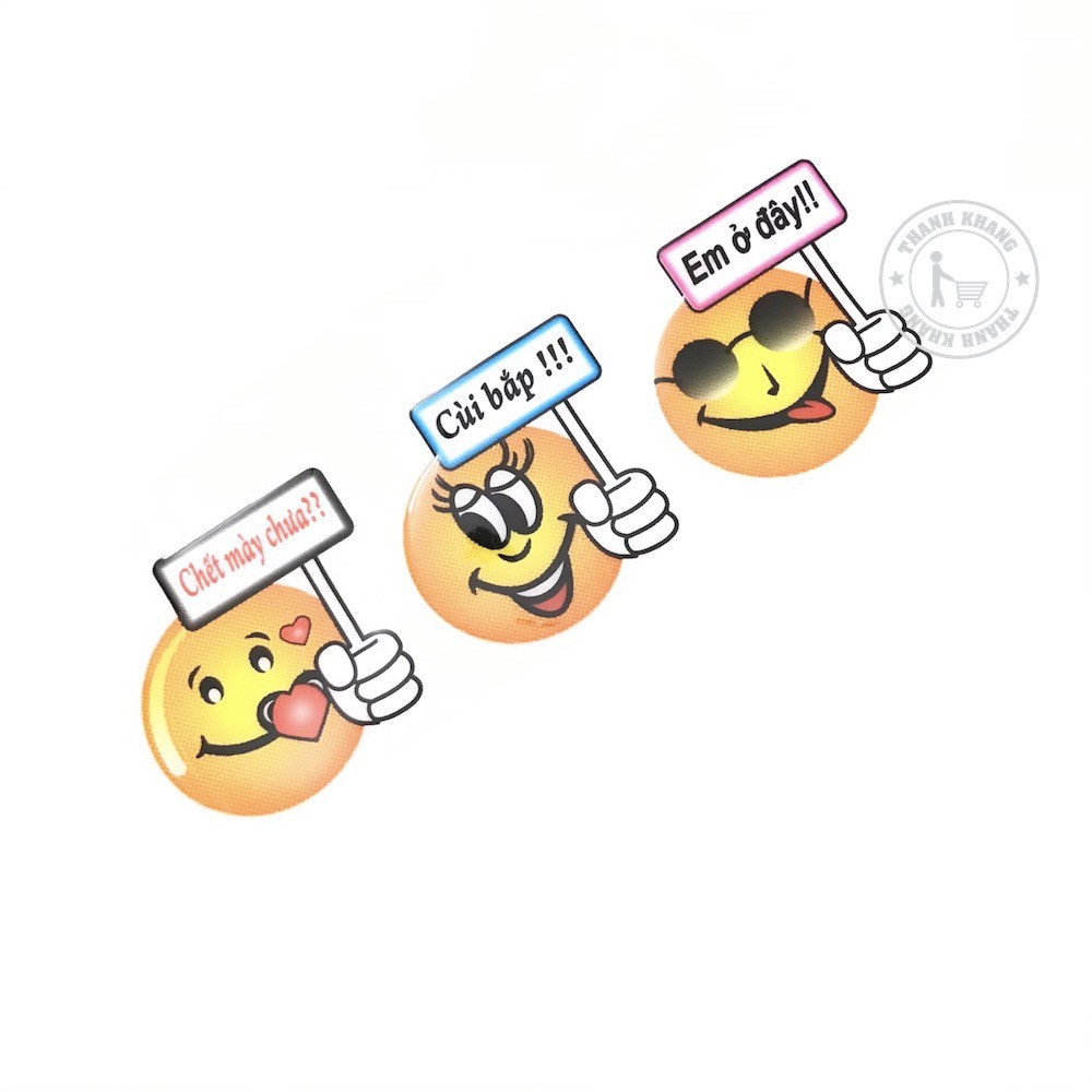 Bộ 3 tem dán trang trí thanh khang 006001567