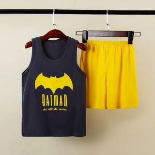 Bộ ba lỗ bé cotton 100% cho bé mặc hè siêu mát